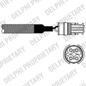 Delphi ES10983-12B1 лямбда-зонд на Z4 (E85)