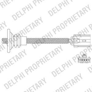 Delphi ES11037-12B1 лямбда-зонд на VOLVO V40 универсал (VW)