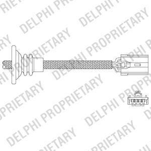 Delphi ES11039-12B1 лямбда-зонд на VOLVO V40 универсал (VW)