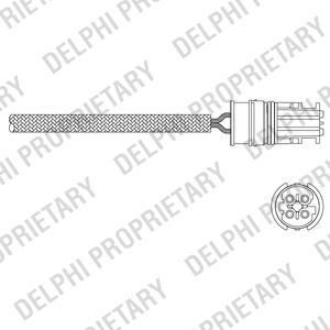 Delphi ES11051-12B1 лямбда-зонд на 3 (E36)