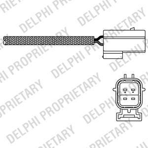 Delphi ES20239-12B1 лямбда-зонд на LAND ROVER FREELANDER Soft Top (LN_)