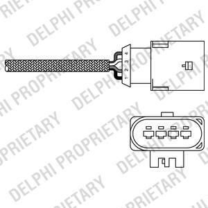 Delphi ES20303-12B1 лямбда-зонд на LAND ROVER FREELANDER Soft Top (LN_)