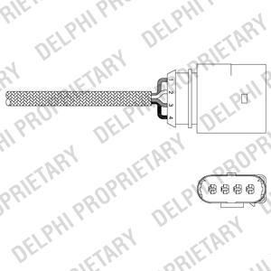 Delphi ES20342-12B1 лямбда-зонд на VW LUPO (6X1, 6E1)