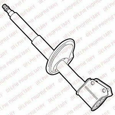 Delphi K00585313 амортизатор на PEUGEOT 306 (7B, N3, N5)