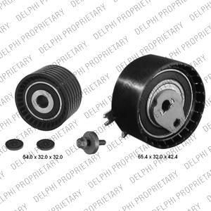 Delphi KDB271 комплект ремня грм на NISSAN KUBISTAR фургон (X80)