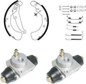 Delphi KP1100 комплект тормозных колодок на OPEL ASTRA H (L48)