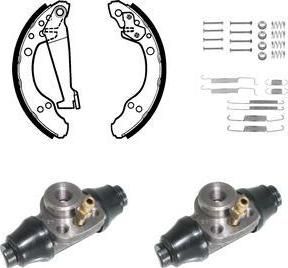 Delphi KP719 комплект тормозных колодок на VW SANTANA (32B)