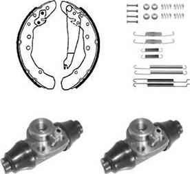 Delphi KP878 комплект тормозных колодок на AUDI 80 Avant (8C, B4)