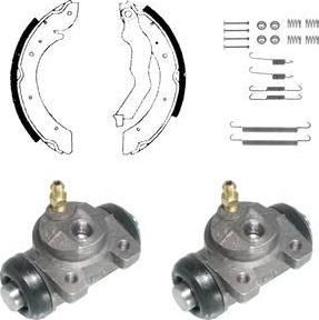 Delphi KP903 комплект тормозных колодок на PEUGEOT 405 I (15B)