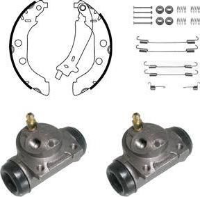 Delphi KP905 комплект тормозных колодок на PEUGEOT 406 Break (8E/F)