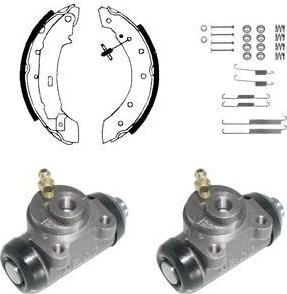 Delphi KP918 комплект тормозных колодок на PEUGEOT 306 (7B, N3, N5)