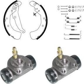 Delphi KP942 комплект тормозных колодок на OPEL ZAFIRA A (F75_)