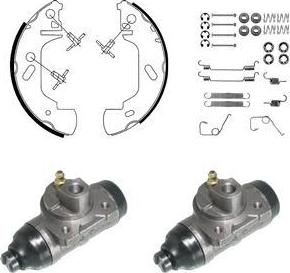 Delphi KP955 комплект тормозных колодок на FORD TRANSIT c бортовой платформой/ходовая часть (E_ _)