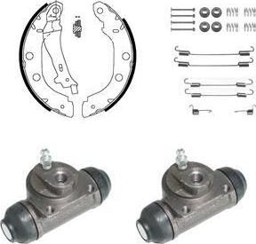 Delphi KP964 комплект тормозных колодок на NISSAN PRIMERA Traveller (W10)