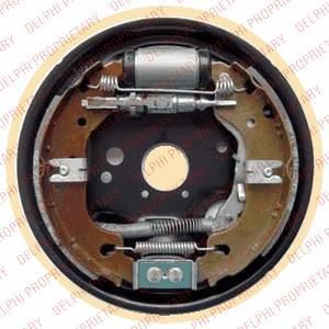 Delphi LG15059 комплект тормозных колодок на FIAT PUNTO (188)