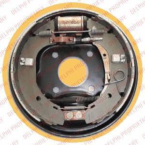 Delphi LG15852 комплект тормозных колодок на FIAT DUCATO фургон (230L)
