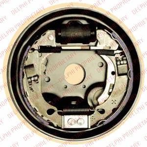 Delphi LG16046 комплект тормозных колодок на FIAT PANDA (169)
