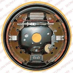 Delphi LG16049 комплект тормозных колодок на FIAT FIORINO фургон/универсал (225)