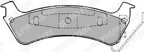 Delphi LP1183 Колодки тормозные JEEP CHEROKEE/GRAND CHEROKEE 2.5-5.9 91-99 задние