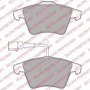 DELPHI Колодки передние VW Touareg all 02-10 /Type ATE (LP1950)