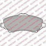 DELPHI Колодки тормозные дисковые CHRYSLER VOYAGER/DODGE JOURNEY/NITRO/WRANGLER 07- передние (68029263AA, LP2143)
