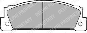 Delphi LP253 комплект тормозных колодок, дисковый тормоз на FIAT 131 Familiare/Panorama (131_)