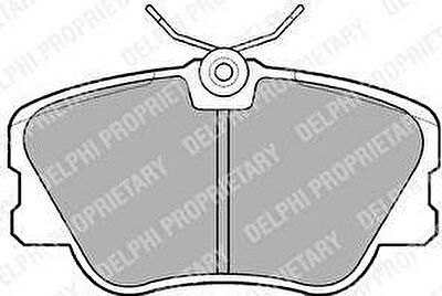 DELPHI Колодки тормозные дисковые передние MERCEDES 190, 200, 230, 250, 260, 300, E200, E220, E250, E280, E300 (LP499)