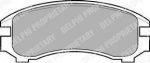 DELPHI Колодки пер. NISSAN SUNNY 86-91 (LP671)