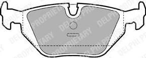 DELPHI Колодки задние E36/46 (LP907)