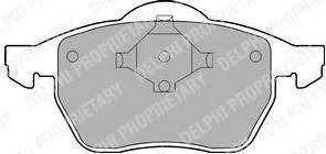 DELPHI Колодки тормозные AUDI A4, A6, S3 / FORD Galaxy / SEAT Alhambra, Leon, Toledo / SKODA Octavia / VW Bora, Golf, New Beetle, Passat, Sharan, Vento (LP978)