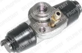 Delphi LW44013 колесный тормозной цилиндр на VW POLO купе (86C, 80)