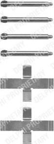 DELPHI Ремкомплект торм. колодок MB W202/W124/W210 -02 дисковых (LX0070)
