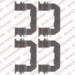 Delphi LX0514 комплектующие, колодки дискового тормоза на HYUNDAI SANTA FE II (CM)