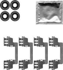 Delphi LX0616 комплектующие, колодки дискового тормоза на CHRYSLER 300 C Touring (LX)