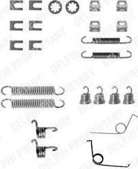 Delphi LY1015 комплектующие, тормозная колодка на RENAULT 25 (B29_)