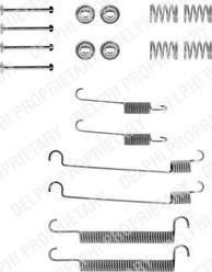 Delphi LY1016 комплектующие, тормозная колодка на PEUGEOT 405 I Break (15E)