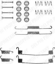 Delphi LY1023 комплектующие, тормозная колодка на HYUNDAI PONY