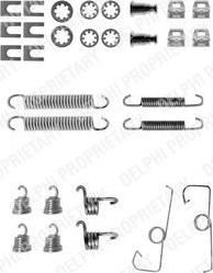 Delphi LY1053 комплектующие, тормозная колодка на ALFA ROMEO 33 (905)