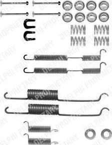 Delphi LY1092 комплектующие, тормозная колодка на DAEWOO KORANDO Cabrio (KJ)