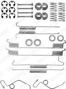 Delphi LY1164 комплектующие, тормозная колодка на FORD TRANSIT c бортовой платформой/ходовая часть (V_ _)