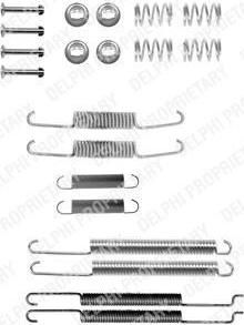 DELPHI Комплектующие, тормозная колодка (LY1182)