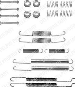 Delphi LY1206 комплектующие, тормозная колодка на SKODA ROOMSTER Praktik (5J)