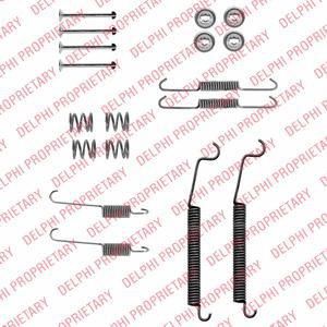 Delphi LY1336 комплектующие, тормозная колодка на RENAULT CLIO II (BB0/1/2_, CB0/1/2_)