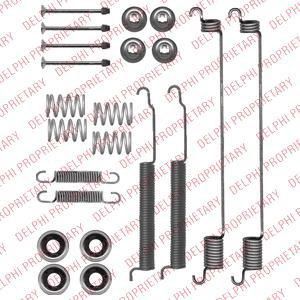 Delphi LY1354 комплектующие, тормозная колодка на NISSAN PATHFINDER II (R50)