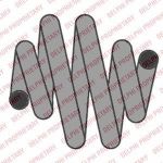 Delphi SC10019 пружина ходовой части на FORD MONDEO III седан (B4Y)