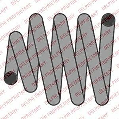 Delphi SC10092 пружина ходовой части на PEUGEOT 307 Break (3E)