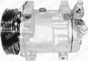 Delphi TSP0155166 компрессор, кондиционер на RENAULT CLIO II (BB0/1/2_, CB0/1/2_)