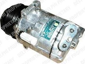 Delphi TSP0155357 компрессор, кондиционер на OPEL ZAFIRA A (F75_)