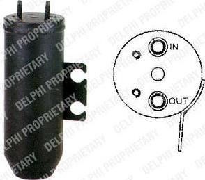 Delphi TSP0175288 осушитель, кондиционер на PEUGEOT 206 SW (2E/K)