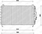 Delphi TSP0225052 конденсатор, кондиционер на OPEL OMEGA A (16_, 17_, 19_)